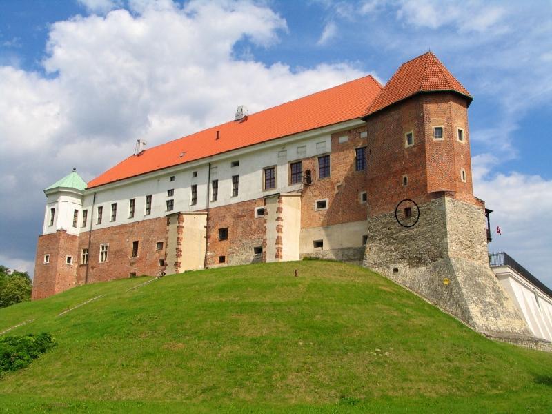 Pokj w baszcie zamku sandomierskiego